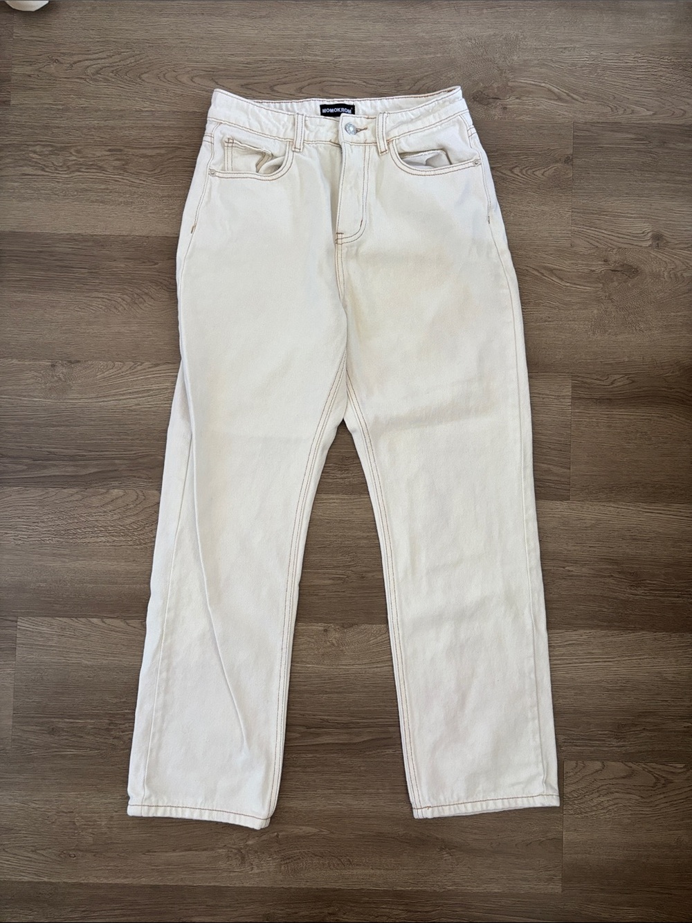 Women’s off white jeans